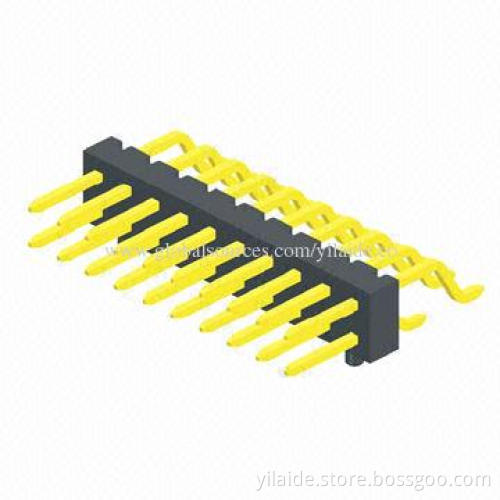 2.0 Pitch Pin Header with Gold Plating, OEM Orders Welcomed